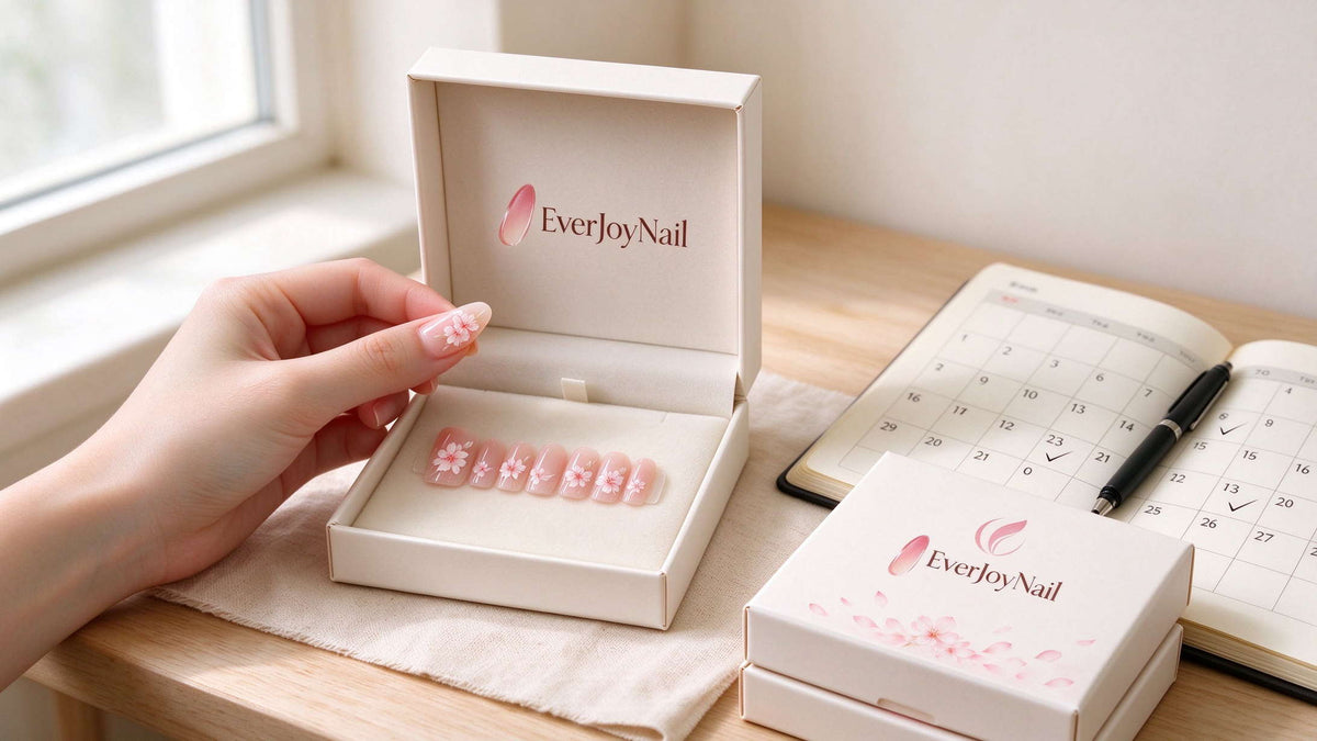 Wholesale Hand-Painted Press-On Nails: Lead Time, QC and Reorders