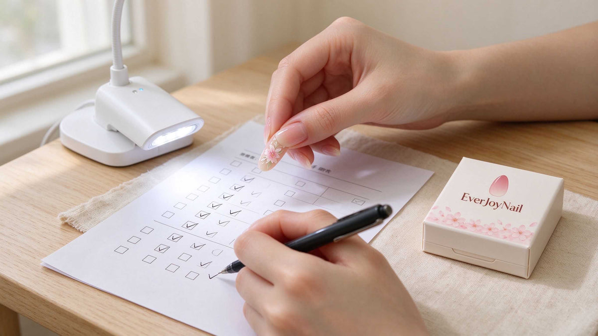 Quality Control Checklist for Handmade Nail Sets